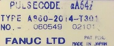 A860-2014-T301 | FANUC AC Motors